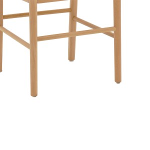 pak-263-000010-8 ΚΑΡΕΚΛΑ ALESSIA PAKOWORLD ΞΥΛΟ ΟΞΙΑΣ-RATTAN ΦΥΣΙΚΟ 43X44X89ΕΚ