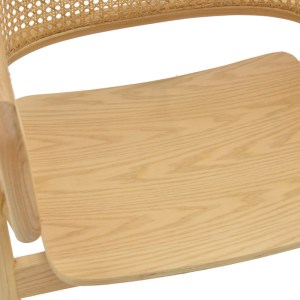pak-263-000028-9 ΠΟΛΥΘΡΟΝΑ WENZY PAKOWORLD ΦΥΣΙΚΟ RATTAN - ΜΑΣΙΦ ΞΥΛΟ TOON 58X58X82ΕΚ