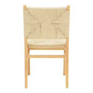 pak-263-000044-4 ΚΑΡΕΚΛΑ ARTEN PAKOWORLD ΣΧΟΙΝΙ-RUBBERWOOD ΣΕ ΦΥΣΙΚΗ ΑΠΟΧΡΩΣΗ 60X55X85ΕΚ