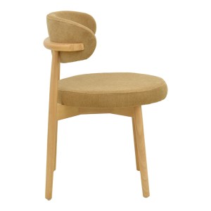 pak-263-000059-3 ΚΑΡΕΚΛΑ LUBEN PAKOWORLD ΥΦΑΣΜΑ ΚΑΦΕ - RUBBERWOOD ΣΕ ΦΥΣΙΚΗ ΑΠΟΧΡΩΣΗ 53X54X79ΕΚ