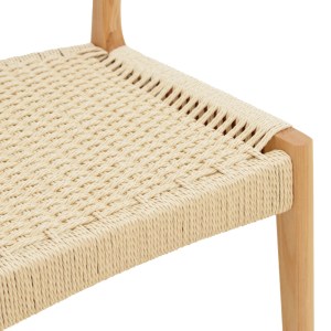 pak-263-000061-7 ΚΑΡΕΚΛΑ KARLINDA PAKOWORLD ΞΥΛΟ ΟΞΙΑΣ-ΕΔΡΑ ΣΧΟΙΝΙ ΣΕ ΦΥΣΙΚΗ ΑΠΟΧΡΩΣΗ 47.5X55X81ΕΚ