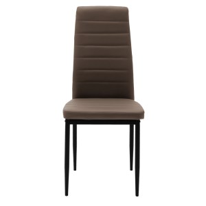 pak-270-000003-3 ΚΑΡΕΚΛΑ PARKER PAKOWORLD PU CAPPUCCINO-ΜΑΥΡΟ ΠΟΔΙ 42X48X98ΕΚ