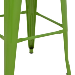 pak-270-000029-4 ΣΚΑΜΠΟ ΜΠΑΡ UTOPIA PAKOWORLD ΜΕΤΑΛΛΟ ΣΕ ΠΡΑΣΙΝΗ ΑΠΟΧΡΩΣΗ 42X42X76ΕΚ