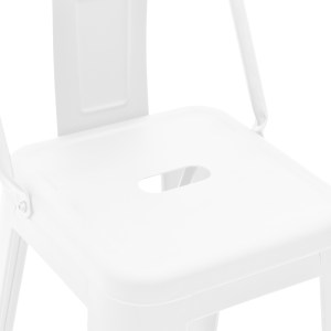 pak-270-000054-5 ΣΚΑΜΠΟ ΜΠΑΡ ΜΕ ΠΛΑΤΗ UTOPIA PAKOWORLD ΜΕΤΑΛΛΟ ΣΕ ΛΕΥΚΗ ΜΑΤ ΑΠΟΧΡΩΣΗ 42X42X97ΕΚ