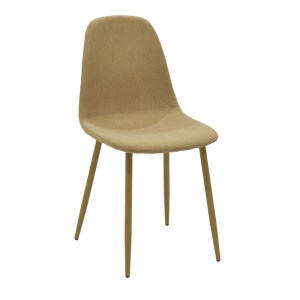 pak-270-000059 ΚΑΡΕΚΛΑ BELLA PAKOWORLD ΜΠΕΖ ΥΦΑΣΜΑ ΜΕ ΜΕΤΑΛΛΙΚΟ ΠΟΔΙ ΣΕ ΦΥΣΙΚΗ ΑΠΟΧΡΩΣΗ 43.5X52X89ΕΚ