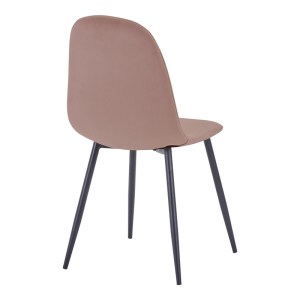 pak-270-000061-1 ΚΑΡΕΚΛΑ BELLA PAKOWORLD ΣΑΠΙΟ ΜΗΛΟ ΒΕΛΟΥΔΟ ΜΕ ΜΕΤΑΛΛΙΚΟ ΜΑΥΡΟ ΠΟΔΙ 43.5X52X89ΕΚ