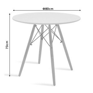 pak-271-000032-6 ΤΡΑΠΕΖΑΡΙΑ JULITA-GASTON ΣΕΤ 5ΤΕΜ PAKOWORLD MDF ΚΑΙ ΞΥΛΟ ΟΞΙΑΣ ΣΕ ΓΚΡΙ-ΛΕΥΚΗ-ΦΥΣΙΚΗ ΑΠΟΧΡΩΣΗ Φ80X73ΕΚ