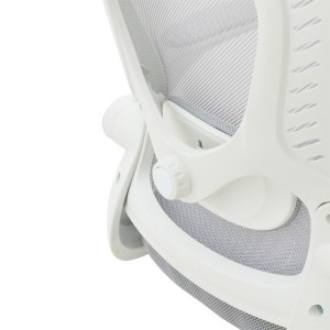 pak-275-000004-5 ΚΑΡΕΚΛΑ ΓΡΑΦΕΙΟΥ ΔΙΕΥΘΥΝΤΗ DELILAH PAKOWORLD MESH ΑΝΟΙΧΤΟ ΓΚΡΙ