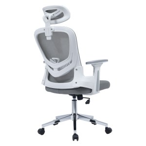 pak-275-000005-1 ΚΑΡΕΚΛΑ ΓΡΑΦΕΙΟΥ ΔΙΕΥΘΥΝΤΗ IGNATIUS PAKOWORLD MESH ΑΝΟΙΧΤΟ ΓΚΡΙ
