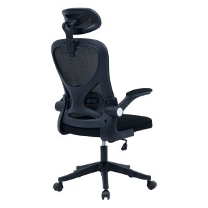 pak-275-000007-1 ΚΑΡΕΚΛΑ ΓΡΑΦΕΙΟΥ ΔΙΕΥΘΥΝΤΗ ANTHONY PAKOWORLD MESH ΜΑΥΡΟ
