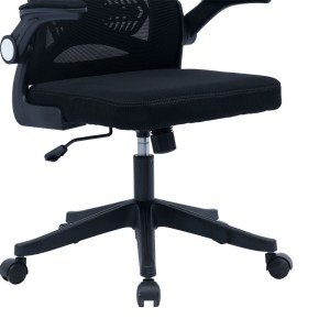 pak-275-000007-5 ΚΑΡΕΚΛΑ ΓΡΑΦΕΙΟΥ ΔΙΕΥΘΥΝΤΗ ANTHONY PAKOWORLD MESH ΜΑΥΡΟ