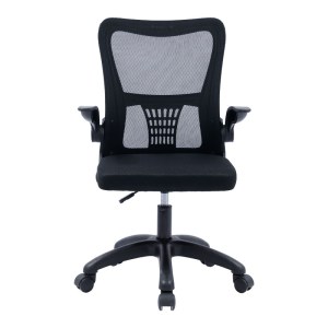 pak-275-000009-3 ΚΑΡΕΚΛΑ ΓΡΑΦΕΙΟΥ ΕΡΓΑΣΙΑΣ ANNALISE PAKOWORLD MESH ΜΑΥΡΟ