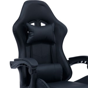 pak-275-000013-6 ΚΑΡΕΚΛΑ ΓΡΑΦΕΙΟΥ GAMING WILLIAM PAKOWORLD PU ΜΑΥΡΟ