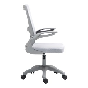 pak-275-000017-3 ΚΑΡΕΚΛΑ ΓΡΑΦΕΙΟΥ ΕΡΓΑΣΙΑΣ ANNALISE PAKOWORLD MESH ΓΚΡΙ 57X53X100ΕΚ