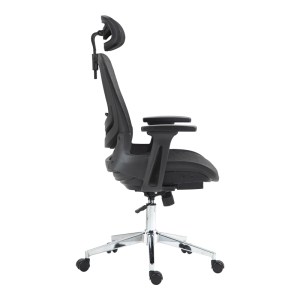 pak-275-000019-2 ΚΑΡΕΚΛΑ ΓΡΑΦΕΙΟΥ ΕΡΓΑΣΙΑΣ MERGI PAKOWORLD ΜΑΥΡΟ MESH 62X63X120ΕΚ