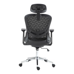 pak-275-000019-4 ΚΑΡΕΚΛΑ ΓΡΑΦΕΙΟΥ ΕΡΓΑΣΙΑΣ MERGI PAKOWORLD ΜΑΥΡΟ MESH 62X63X120ΕΚ