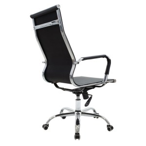 pak-277-000001-1 ΚΑΡΕΚΛΑ ΓΡΑΦΕΙΟΥ ΔΙΕΥΘΥΝΤΗ VALTER PAKOWORLD ΜΑΥΡΟ PU 55.5X58X108ΕΚ