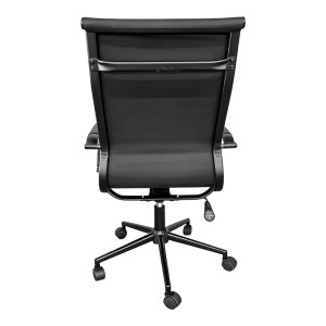 pak-277-000014-4 ΚΑΡΕΚΛΑ ΓΡΑΦΕΙΟΥ ΔΙΕΥΘΥΝΤΗ VALTER PAKOWORLD PU ΜΑΥΡΟ 55.5X58X108ΕΚ