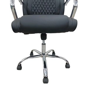 pak-277-000016-3 ΚΑΡΕΚΛΑ ΓΡΑΦΕΙΟΥ ΔΙΕΥΘΥΝΤΗ QUILTED PAKOWORLD PU ΜΑΥΡΟ 62X70X116ΕΚ