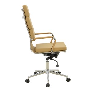 pak-277-000017-2 ΚΑΡΕΚΛΑ ΓΡΑΦΕΙΟΥ ΔΙΕΥΘΥΝΤΗ TOKYO PAKOWORLD ΜΠΕΖ PU 55.5X52X108ΕΚ