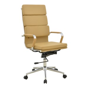 pak-277-000017 ΚΑΡΕΚΛΑ ΓΡΑΦΕΙΟΥ ΔΙΕΥΘΥΝΤΗ TOKYO PAKOWORLD ΜΠΕΖ PU 55.5X52X108ΕΚ