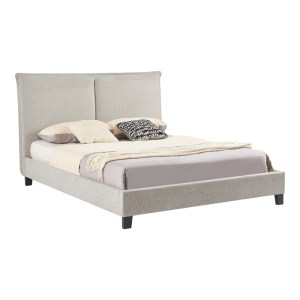 pak-279-000010 ΚΡΕΒΑΤΙ ΔΙΠΛΟ MAJUS PAKOWORLD ΥΦΑΣΜΑ ΓΚΡΙ-ΜΠΕΖ 160X200ΕΚ