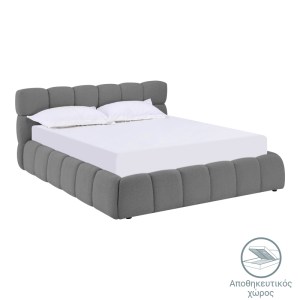 pak-279-000020 ΚΡΕΒΑΤΙ JEBY PAKOWORLD ΥΦΑΣΜΑ ΣΕ ΑΝΘΡΑΚΙ ΑΠΟΧΡΩΣΗ ΜΕ ΑΠΟΘΗΚΕΥΤΙΚΟ ΧΩΡΟ 160X200ΕΚ