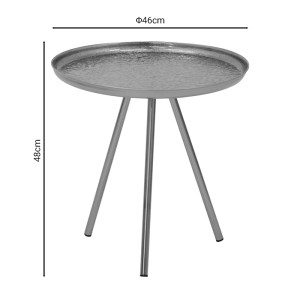 pak-287-000014-4 ΒΟΗΘΗΤΙΚΟ ΤΡΑΠΕΖΙ JACKSIE INART ΜΠΡΟΝΖΕ-ΧΡΥΣΟ ΜΕΤΑΛΛΟ Φ46X48ΕΚ