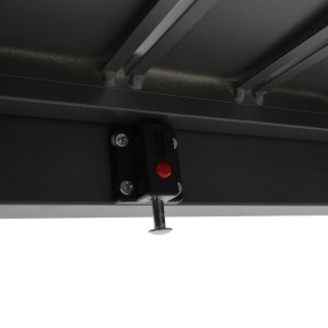 pak-288-000004-8 ΤΡΑΠΕΖΙ ΕΠΕΚΤΕΙΝΟΜΕΝΟ LAFLA PAKOWORLD ΑΛΟΥΜΙΝΙΟΥ ΑΝΘΡΑΚΙ 160-240X90X75ΕΚ