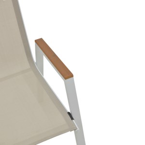 pak-288-000013-7 ΤΡΑΠΕΖΑΡΙΑ KLITON - AZELIE ΣΕΤ 3ΤΕΜ PAKOWORLD ΑΛΟΥΜΙΝΙΟ ΣΕ ΛΕΥΚΗ ΑΠΟΧΡΩΣΗ 80X80X74ΕΚ
