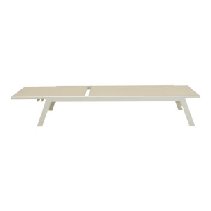 pak-288-000019-2 ΞΑΠΛΩΣΤΡΑ BOKA PAKOWORLD ΛΕΥΚΟ ΑΛΟΥΜΙΝΙΟ ΚΑΙ TEXTILENE ΣΕ ΜΠΕΖ ΑΠΟΧΡΩΣΗ 60X192X31ΕΚ