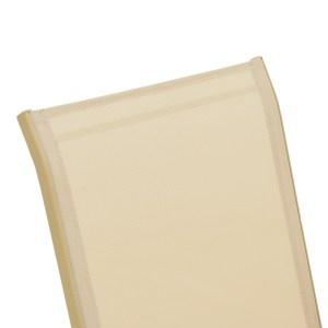 pak-288-000039-6 ΠΟΛΥΘΡΟΝΑ AZELIE PAKOWORLD ΣΤΟΙΒΑΖΟΜΕΝΗ ΑΛΟΥΜΙΝΙΟ ΣΕ CAPPUCCINO- TEXTILENE ΣΕ ΜΠΕΖ ΑΠΟΧΡΩΣΗ 56X75X88ΕΚ