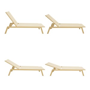 pak-288-000040-1 ΞΑΠΛΩΣΤΡΑ BOKA PAKOWORLD ΑΛΟΥΜΙΝΙΟ CAPPUCCINO- TEXTILENE ΣΕ ΜΠΕΖ ΑΠΟΧΡΩΣΗ 60X192X31ΕΚ