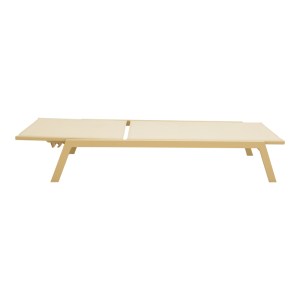 pak-288-000040-2 ΞΑΠΛΩΣΤΡΑ BOKA PAKOWORLD ΑΛΟΥΜΙΝΙΟ CAPPUCCINO- TEXTILENE ΣΕ ΜΠΕΖ ΑΠΟΧΡΩΣΗ 60X192X31ΕΚ