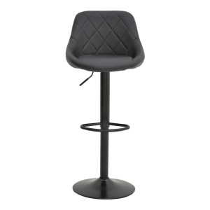 pak-292-000103-4 ΣΚΑΜΠΟ ΜΠΑΡ BORONEZ PAKOWORLD ΠΤΥΣΣΟΜΕΝΟ ΜΑΥΡΟ PU-ΜΕ ΜΑΥΡΗ ΒΑΣΗ 47X49X112ΕΚ
