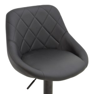 pak-292-000103-6 ΣΚΑΜΠΟ ΜΠΑΡ BORONEZ PAKOWORLD ΠΤΥΣΣΟΜΕΝΟ ΜΑΥΡΟ PU-ΜΕ ΜΑΥΡΗ ΒΑΣΗ 47X49X112ΕΚ