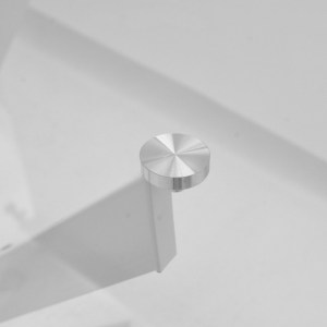 pak-292-000114-2 ΤΡΑΠΕΖΙ ANTORO PAKOWORLD ΓΥΑΛΙ ΚΑΙ ΜΕΤΑΛΛΙΚΑ ΠΟΔΙΑ ΣΕ ΛΕΥΚΗ ΑΠΟΧΡΩΣΗ Φ80X75ΕΚ