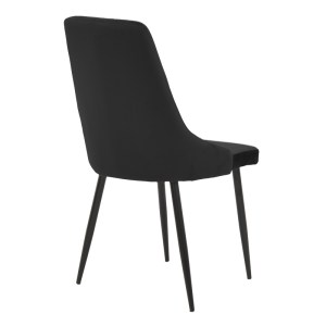 pak-292-000128-1 ΚΑΡΕΚΛΑ AZORI PAKOWORLD ΜΑΥΡΟ ΒΕΛΟΥΔΟ-ΠΟΔΙ ΜΑΥΡΟ ΜΕΤΑΛΛΟ 49X55X85ΕΚ