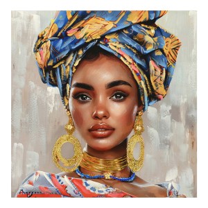 pak-296-000057 ΠΙΝΑΚΑΣ ΣΕ ΚΑΜΒΑ TURBAN INART 80X3X80ΕΚ