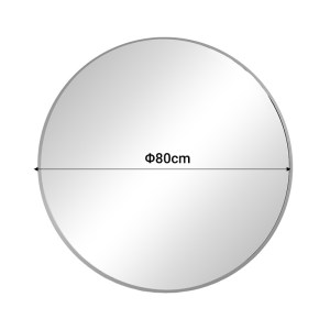 pak-298-000016-1 ΚΑΘΡΕΠΤΗΣ EMMETT INART ΧΡΥΣΟ ΑΛΟΥΜΙΝΙΟ Φ80X2.5ΕΚ