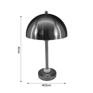 pak-300-000006-1 ΕΠΙΤΡΑΠΕΖΙΟ ΦΩΤΙΣΤΙΚΟ LUSTROUS INART Ε27 ΧΡΥΣΟ ΜΕΤΑΛΛΟ Φ25X42ΕΚ