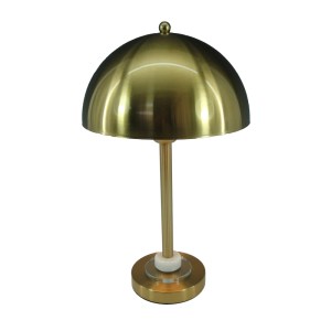 pak-300-000006 ΕΠΙΤΡΑΠΕΖΙΟ ΦΩΤΙΣΤΙΚΟ LUSTROUS INART Ε27 ΧΡΥΣΟ ΜΕΤΑΛΛΟ Φ25X42ΕΚ