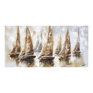 pak-301-000036 ΠΙΝΑΚΑΣ ΣΕ ΚΑΜΒΑ YELKAN INART 120X3.5X60ΕΚ