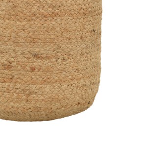 pak-302-000030-2 ΣΚΑΜΠΟ OVIOUS INART ΜΠΕΖ 100% ΓΙΟΥΤΑ 40X40X40ΕΚ