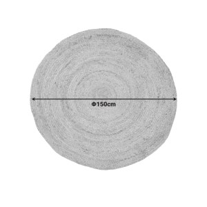 pak-302-000057-1 ΧΑΛΙ SOLON INART ΜΠΕΖ ΓΙΟΥΤΑ  Φ150X1ΕΚ