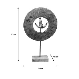 pak-312-000027-2 ΕΠΙΤΡΑΠΕΖΙΟ ΔΙΑΚΟΣΜΗΤΙΚΟ MANNY INART ΦΥΣΙΚΟ ΜΑΝΓΟ ΞΥΛΟ-ΑΛΟΥΜΙΝΙΟ 31X18X50ΕΚ