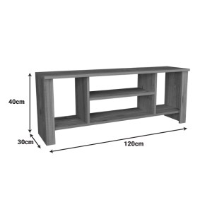 pak-321-000123-4 ΕΠΙΠΛΟ ΤΗΛΕΟΡΑΣΗΣ SEREF PAKOWORLD ΣΕ OAK ΑΠΟΧΡΩΣΗ 120X30X47ΕΚ