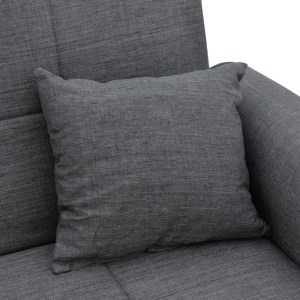 pak-328-000021-4 ΚΑΝΑΠΕΣ-ΚΡΕΒΑΤΙ ΜΕ ΑΠΟΘΗΚΕΥΤΙΚΟ ΧΩΡΟ ΔΙΘΕΣΙΟΣ LINCOLN PAKOWORLD ΑΝΟΙΧΤΟ ΑΝΘΡΑΚΙ ΥΦΑΣΜΑ 165X85X90ΕΚ