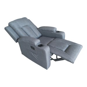 pak-331-000014-1 ΠΟΛΥΘΡΟΝΑ RELAX ΜΕ ΜΗΧΑΝΙΣΜΟ MASSAGE GESSEL PAKOWORLD ΑΝΘΡΑΚΙ ΥΦΑΣΜΑ 80X90X98ΕΚ