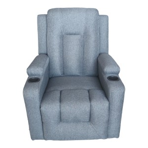 pak-331-000014-2 ΠΟΛΥΘΡΟΝΑ RELAX ΜΕ ΜΗΧΑΝΙΣΜΟ MASSAGE GESSEL PAKOWORLD ΑΝΘΡΑΚΙ ΥΦΑΣΜΑ 80X90X98ΕΚ